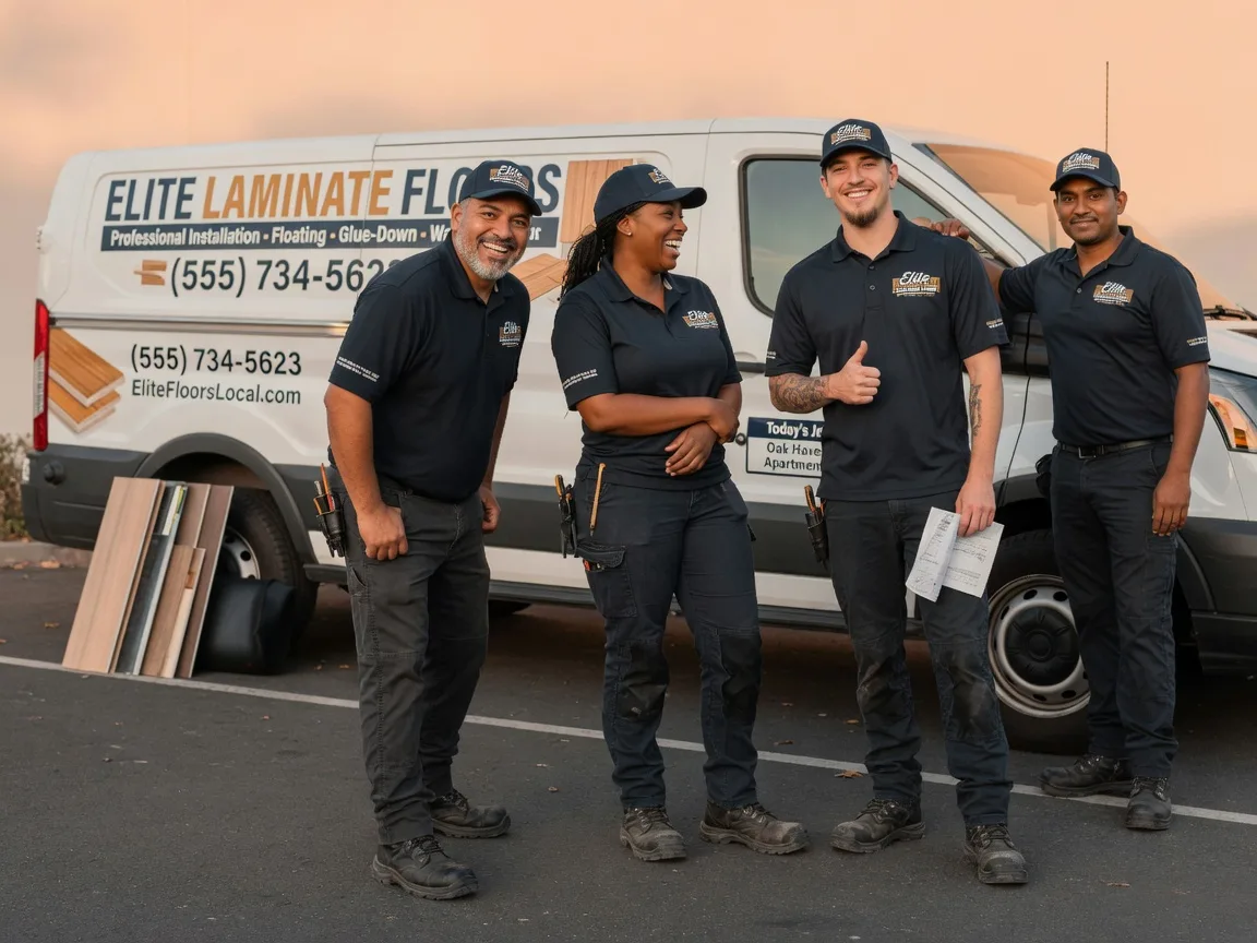 Laminate flooring installation company in Wooster, AR